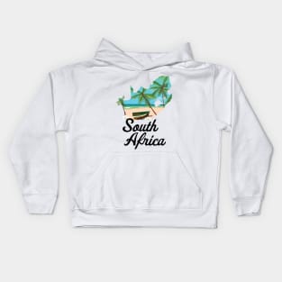 South African Travel poster Kids Hoodie